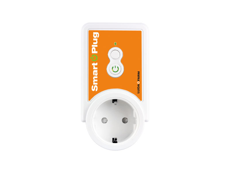 SmartPlug fra LUDA.FARM til fjernstyring af elektriske apparater.
